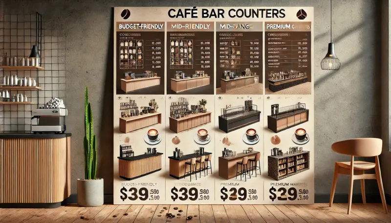Báo giá quầy bar cafe