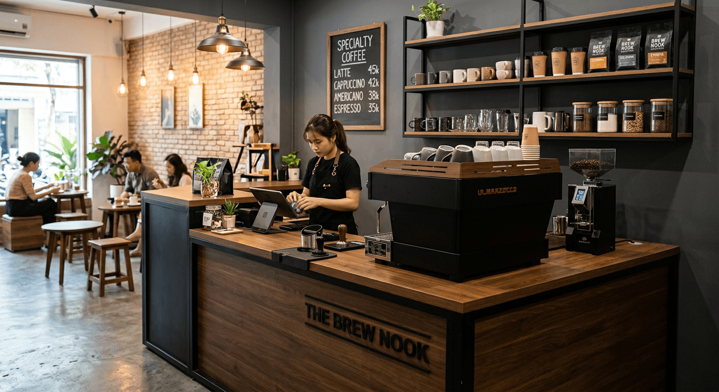 Cách bố trí quầy pha chế (2)