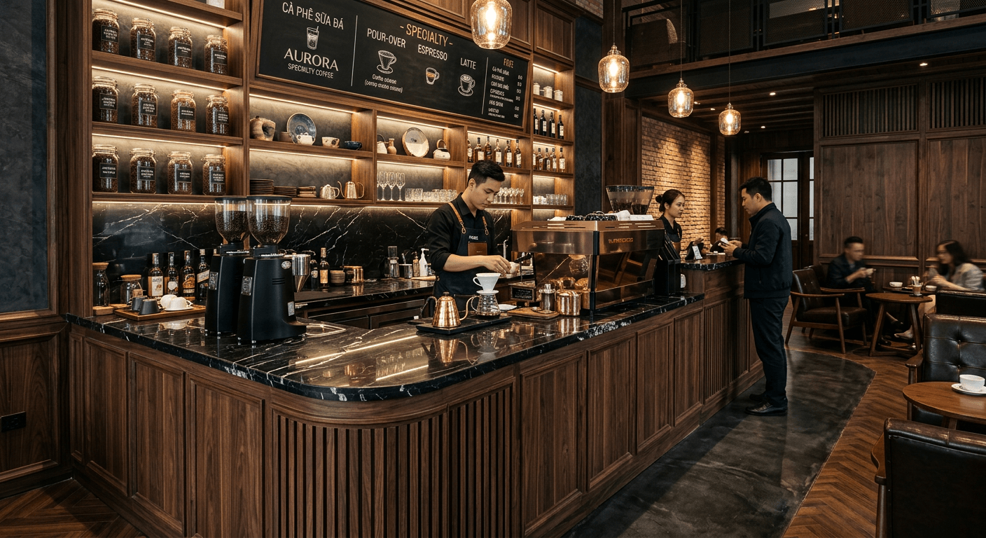 Cách bố trí quầy pha chế (4)