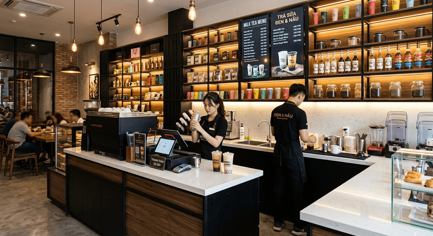 Cách bố trí quầy pha chế (5)