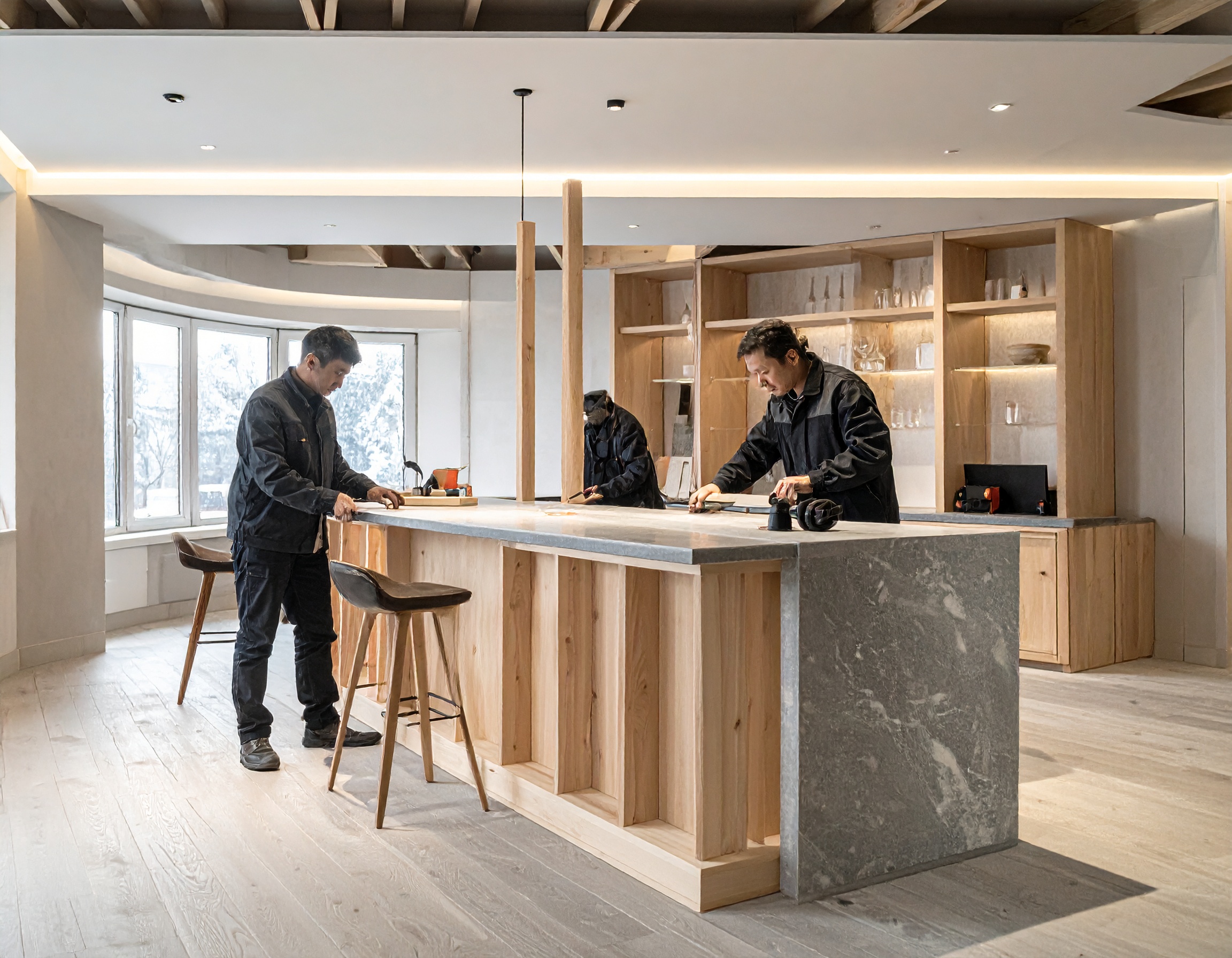 Chi phí thi công quầy pha chế trọn gói (1)