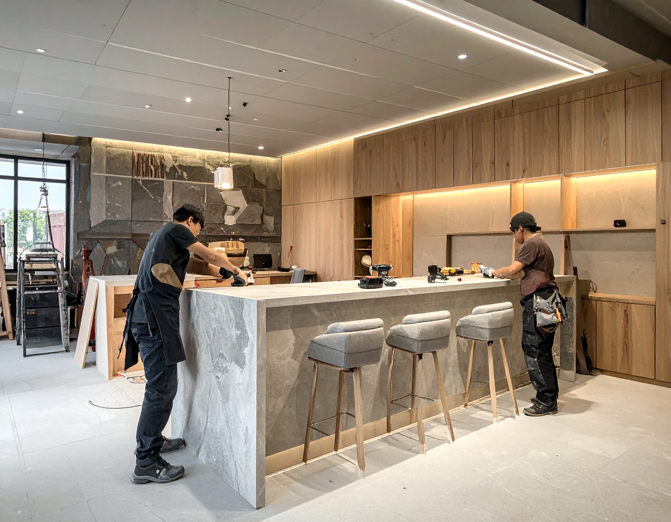 Chi phí thi công quầy pha chế trọn gói (4)