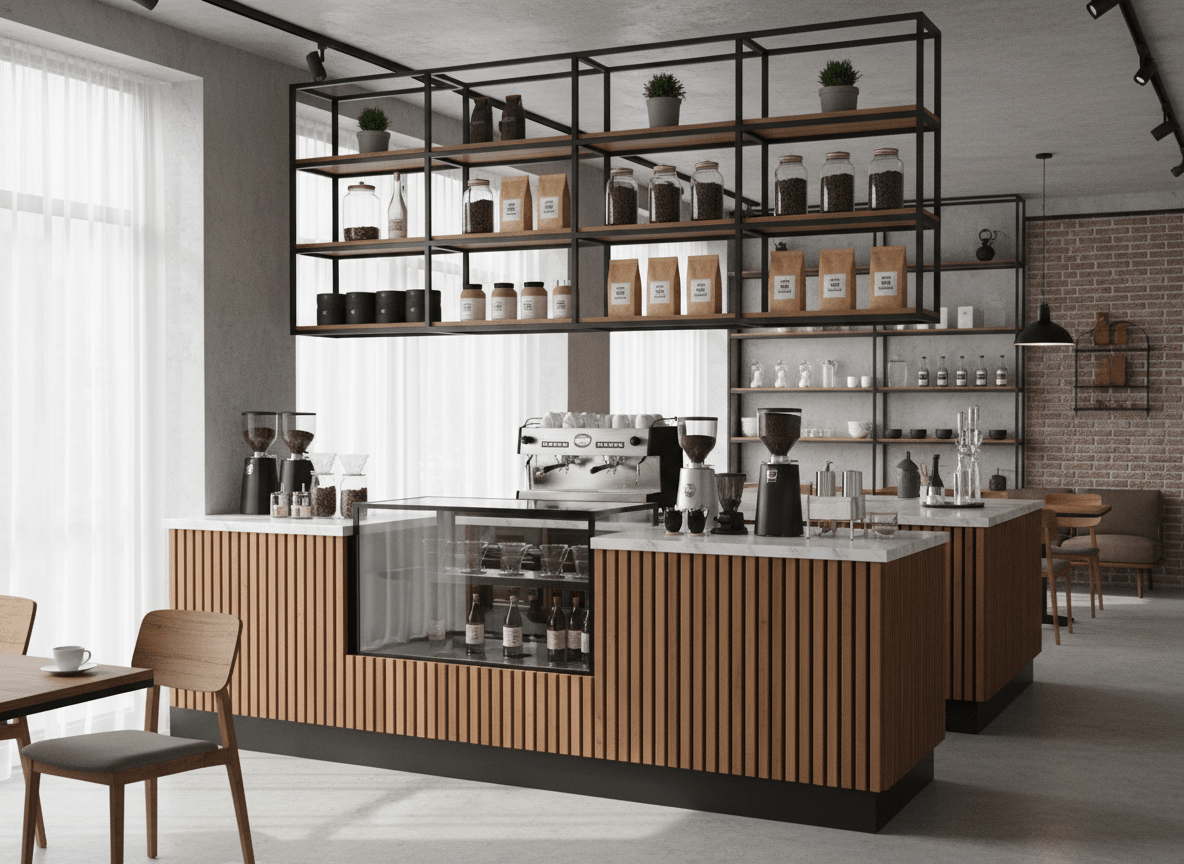 Mẫu quầy pha chế đẹp (1)