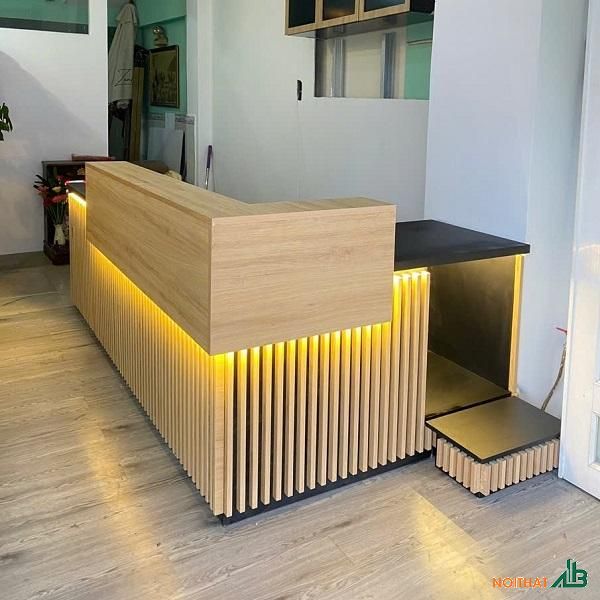 Quầy bar L 2m8 x 1m4 giá rẻ