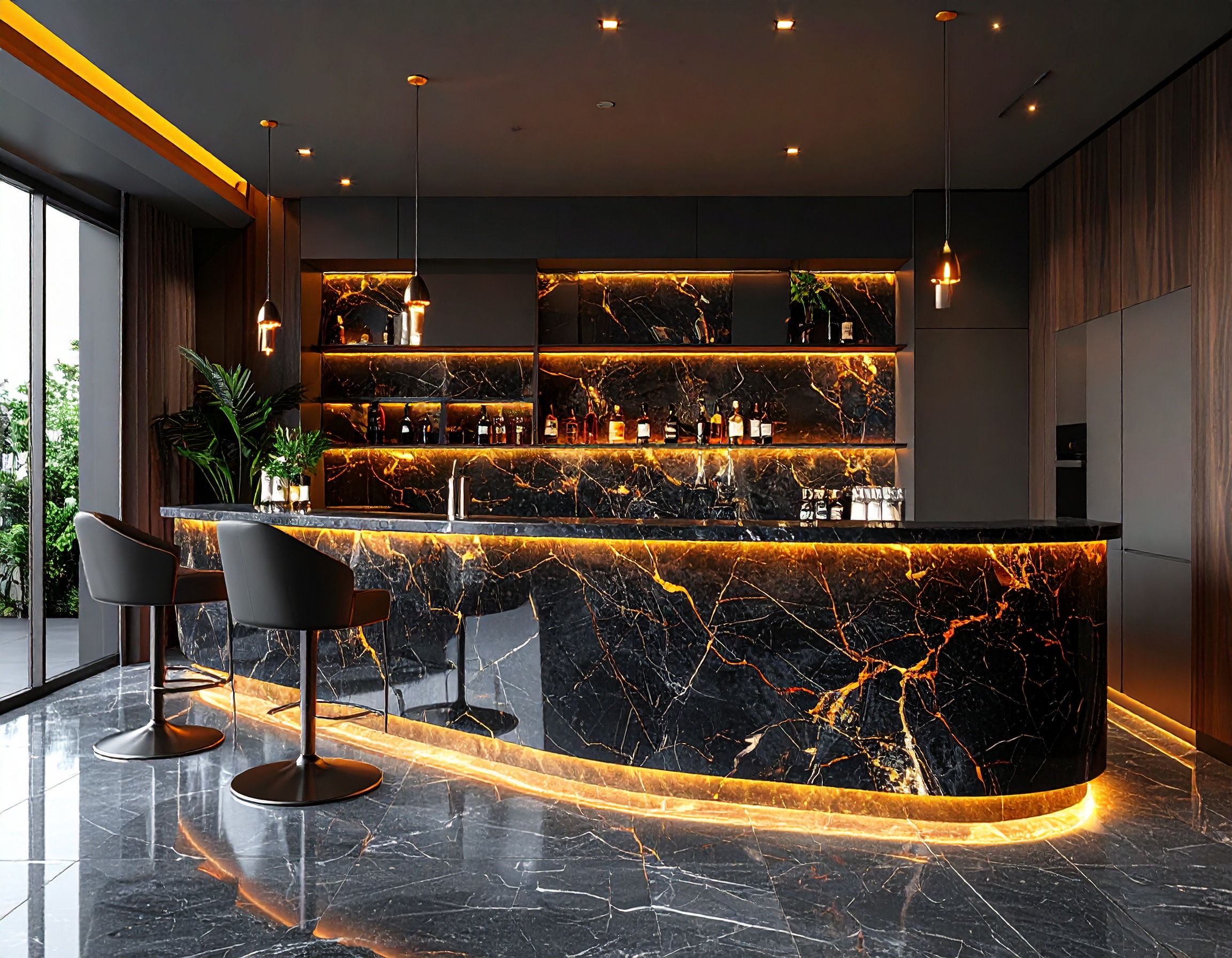 Quầy bar bằng đá (4)