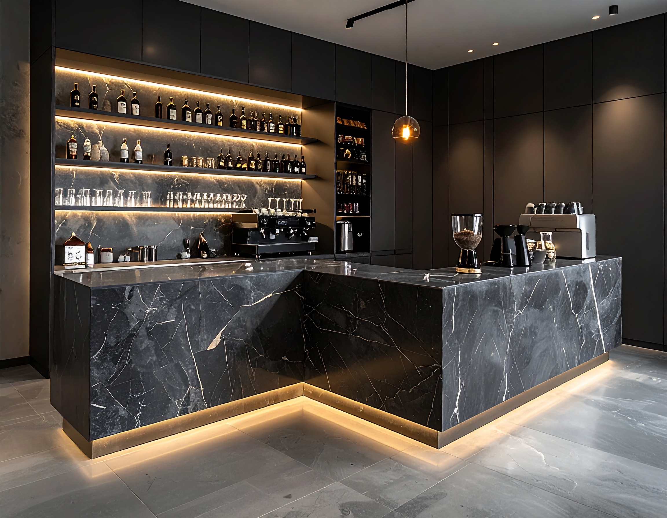 Quầy pha chế bằng đá (5)