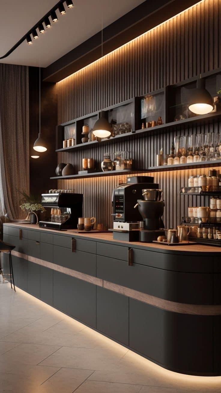 Quầy pha chế cafe (4)