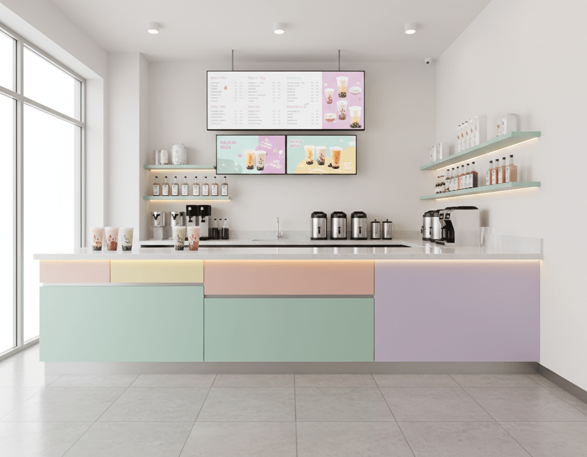 Quầy pha chế chữ U (3)