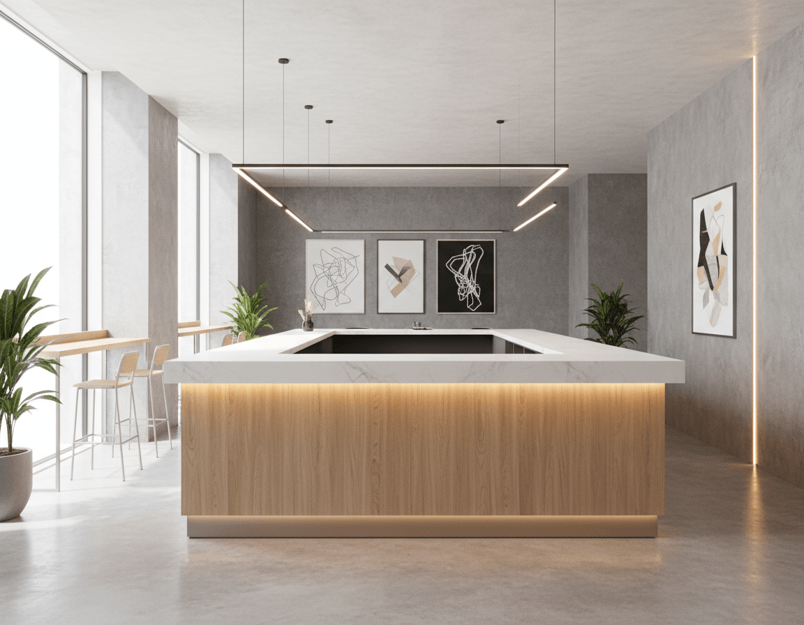 Quầy pha chế chữ U (4)