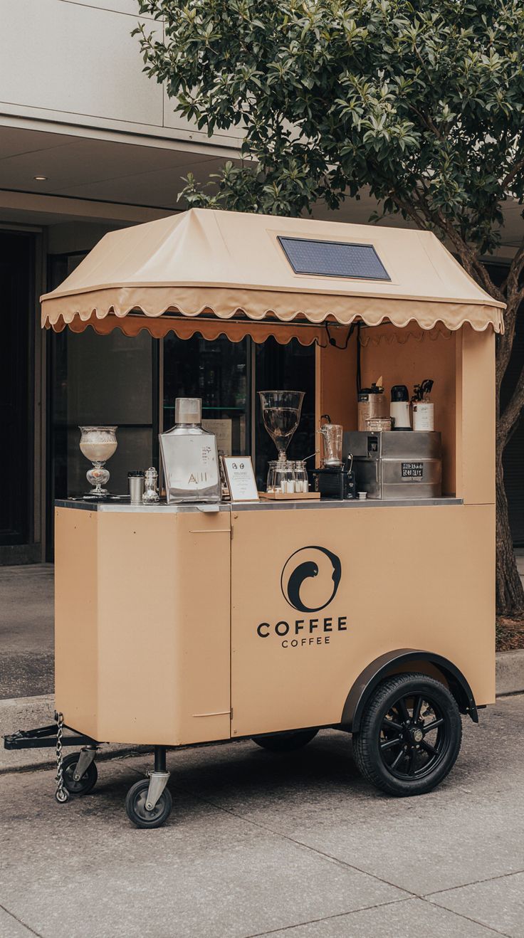 Quầy pha chế có bánh xe (2)