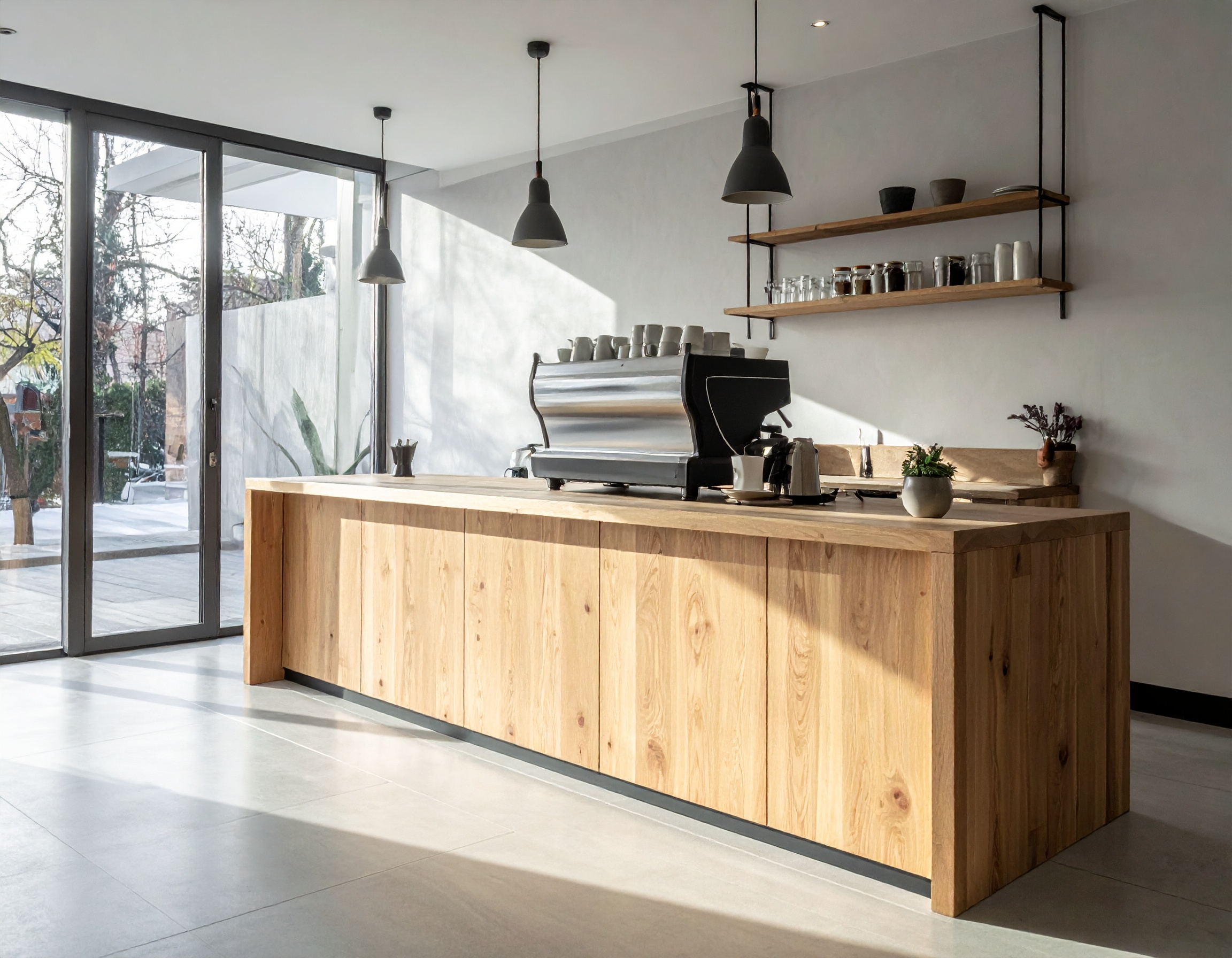 Quầy pha chế gỗ (3)