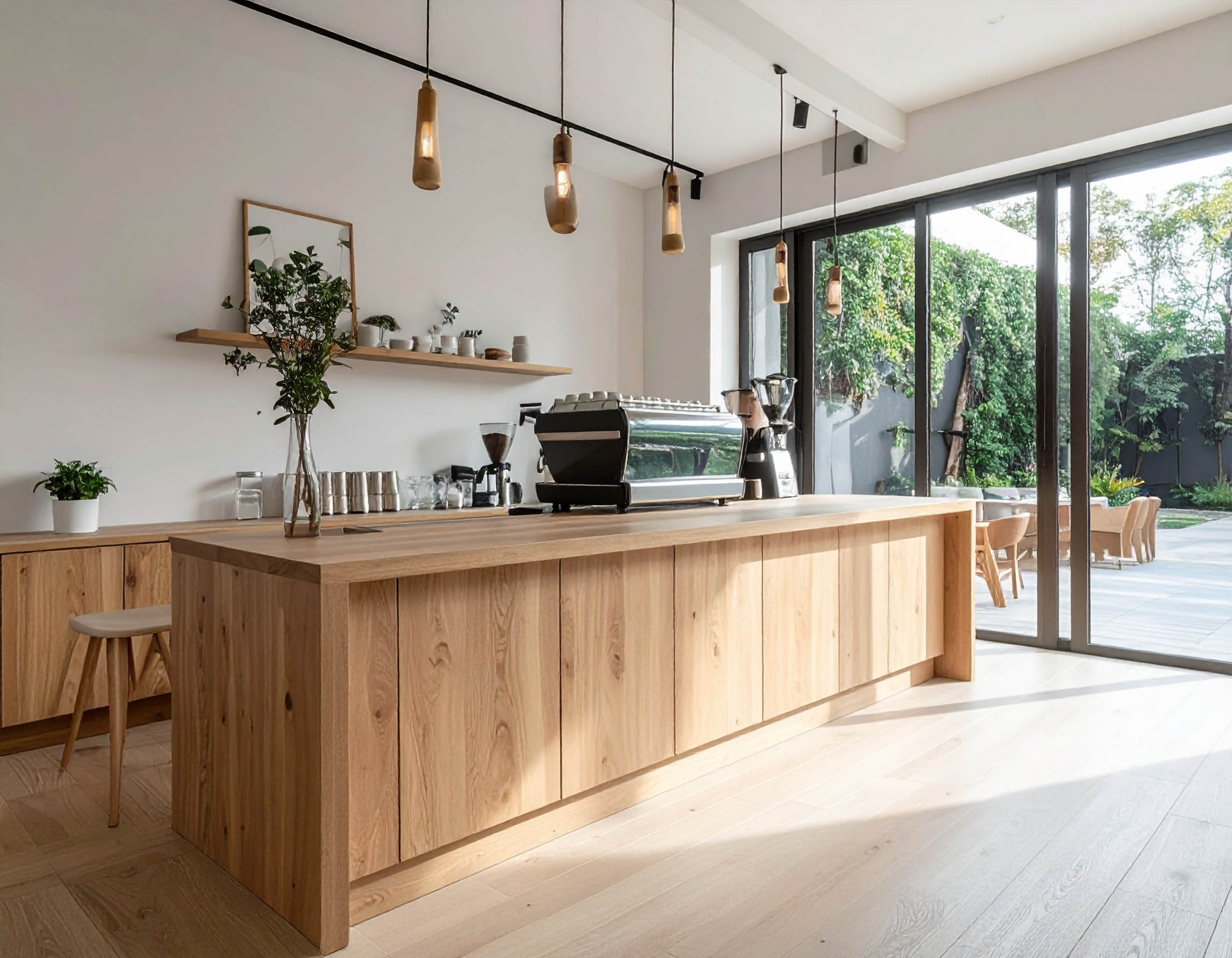 Quầy pha chế gỗ (4)