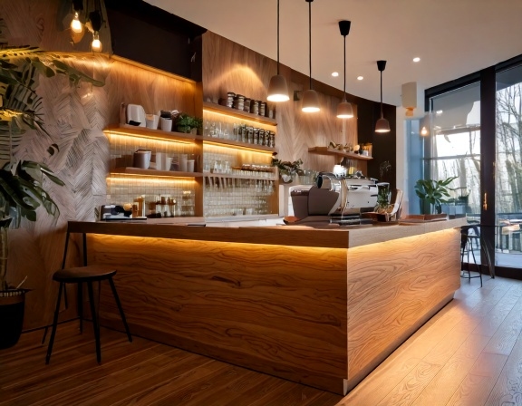 Quầy pha chế gỗ MDF (2)