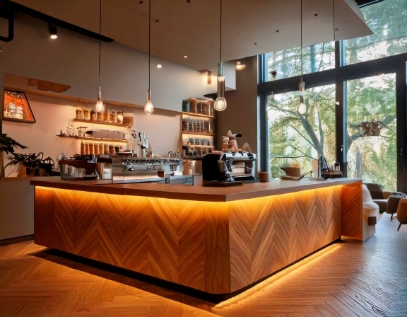 Quầy pha chế gỗ MDF (3)