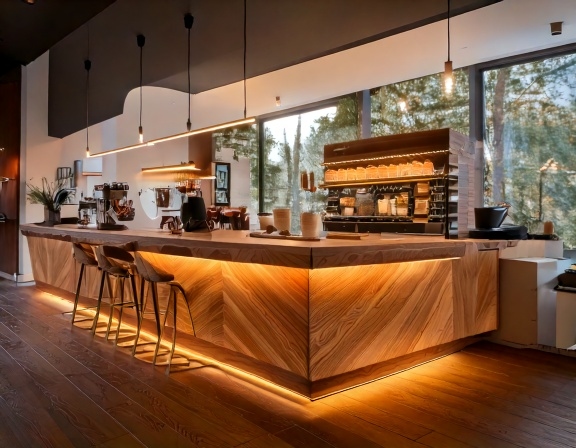 Quầy pha chế gỗ MDF (5)