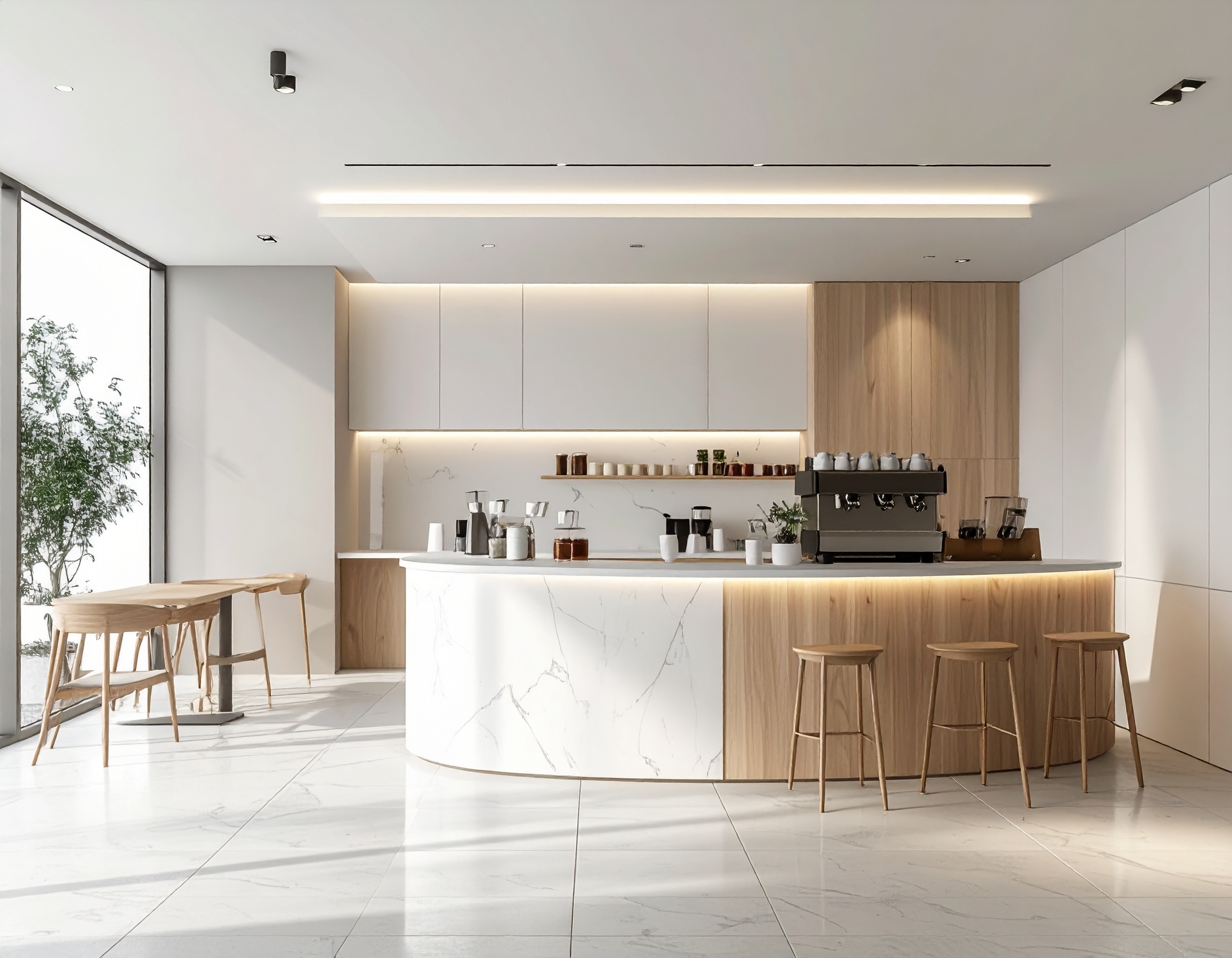 Quầy pha chế hiện đại (5)