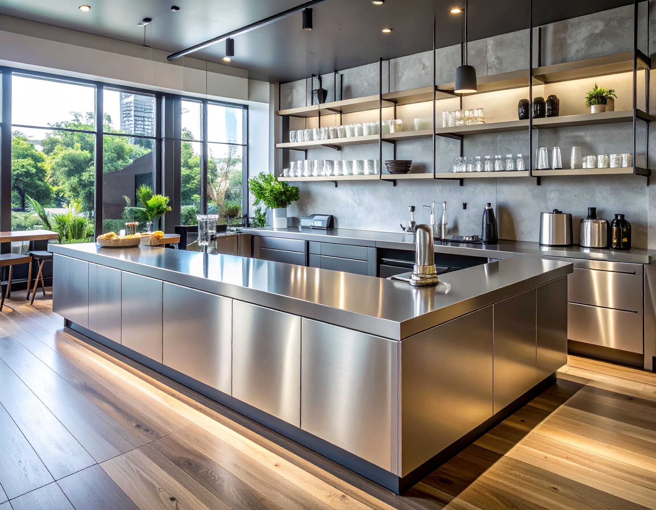 Quầy pha chế inox (4)