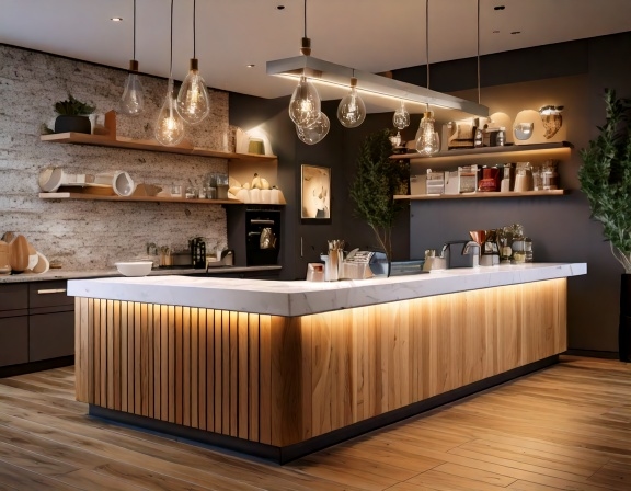 Quầy pha chế mặt đá (1)