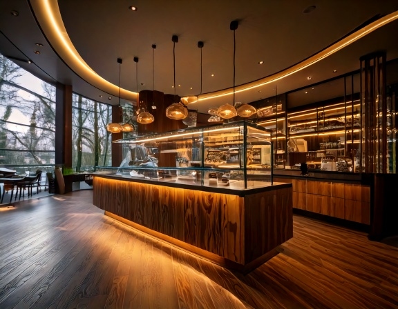 Quầy pha chế mặt kính (5)