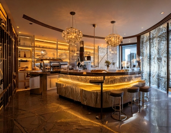 Quầy pha chế nhà hàng (2)