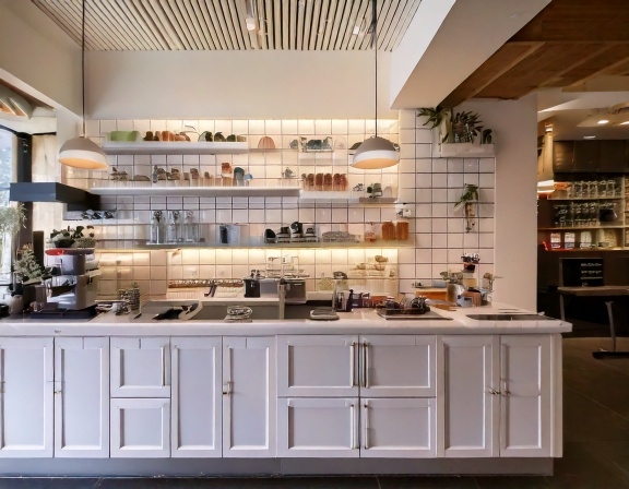 Quầy pha chế nhựa PVC (2)