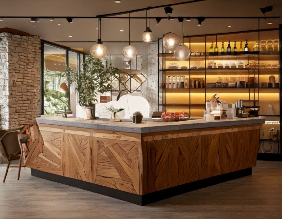 Quầy pha chế quán ăn (2)