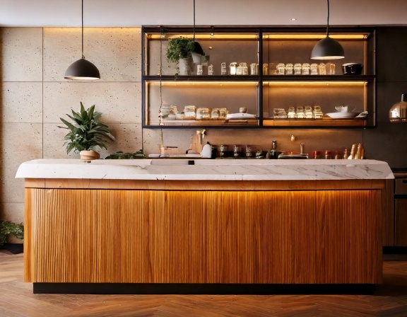 Quầy pha chế quán ăn (4)