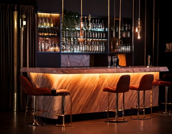 Quầy pha chế quán bar (3)