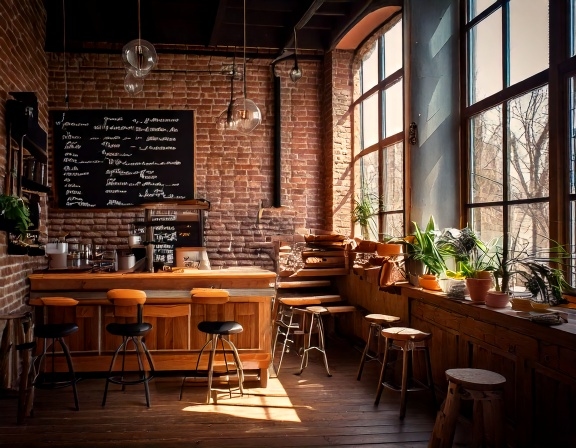 Quầy pha chế quán cafe (3)