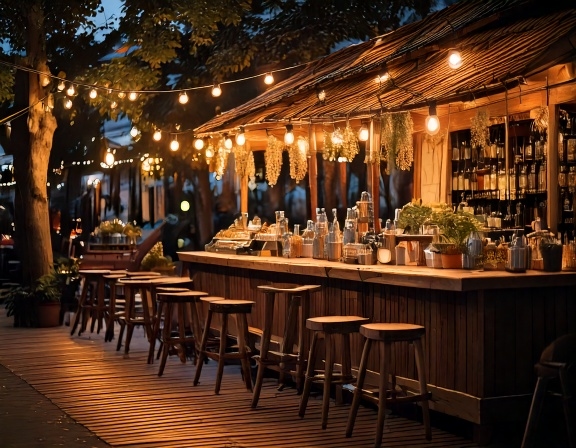 Quầy pha chế quán nhậu (3)