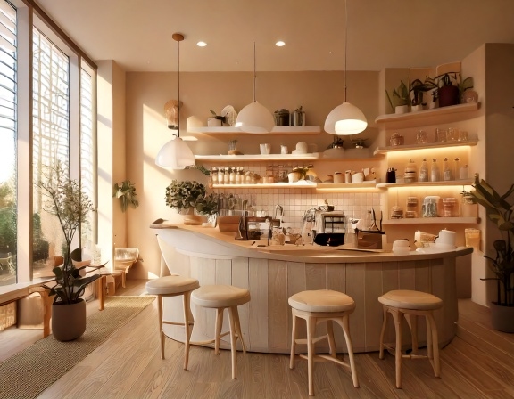 Quầy pha chế quán nhỏ (2)