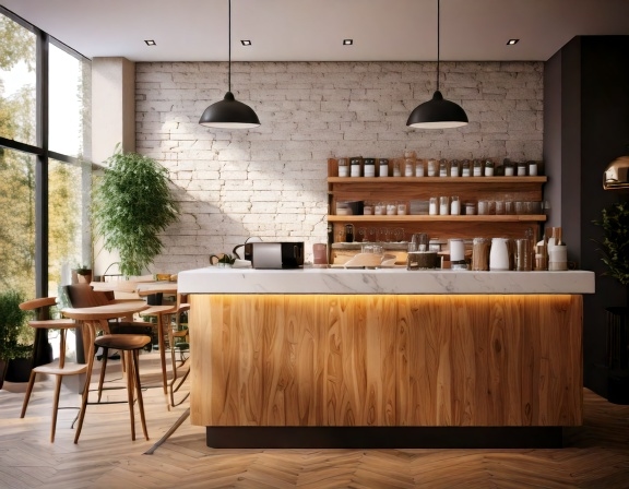 Quầy pha chế quán nhỏ (4)