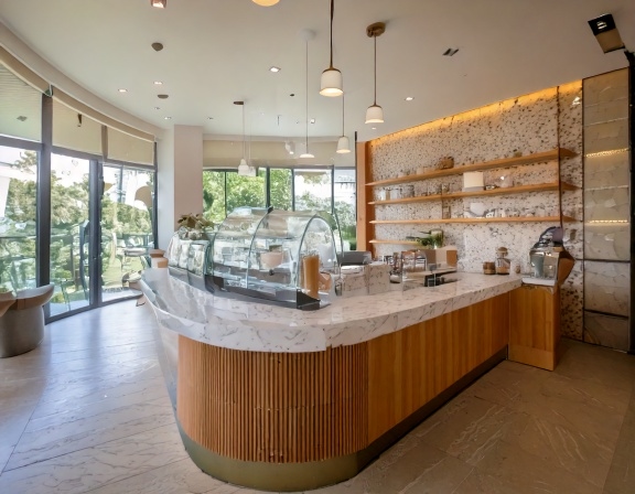 Quầy pha chế quán trà sữa (4)