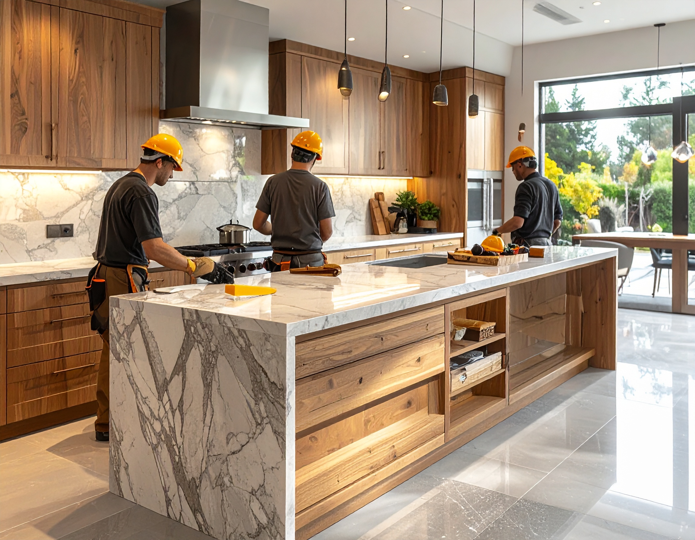 Thi công ốp đá mặt bếp (4)