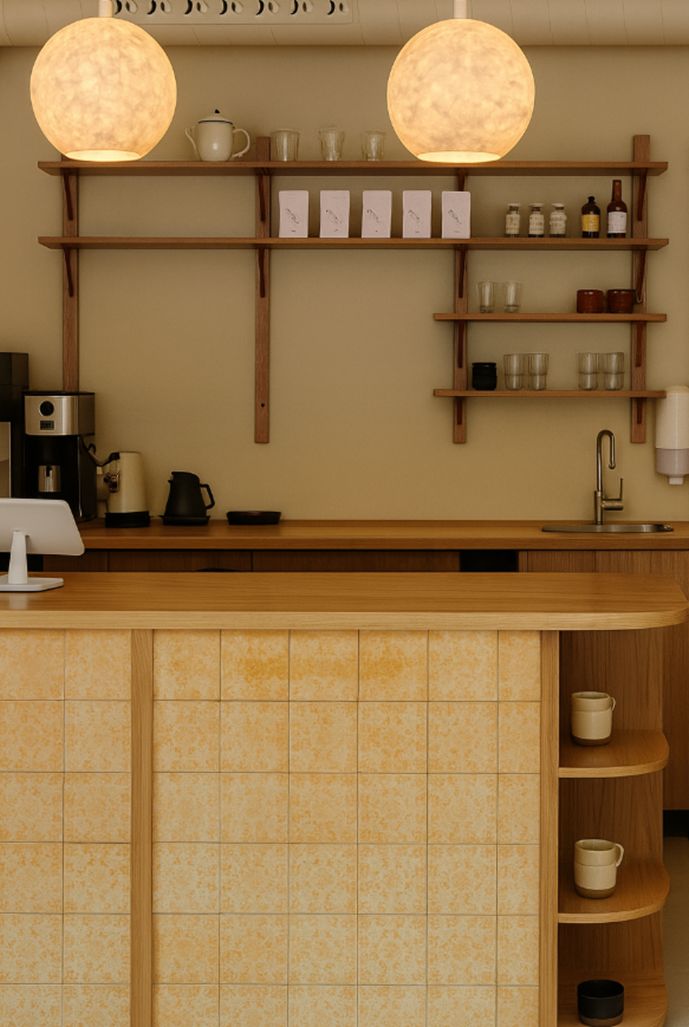 Thiết kế quầy pha chế tối ưu công năng (2)