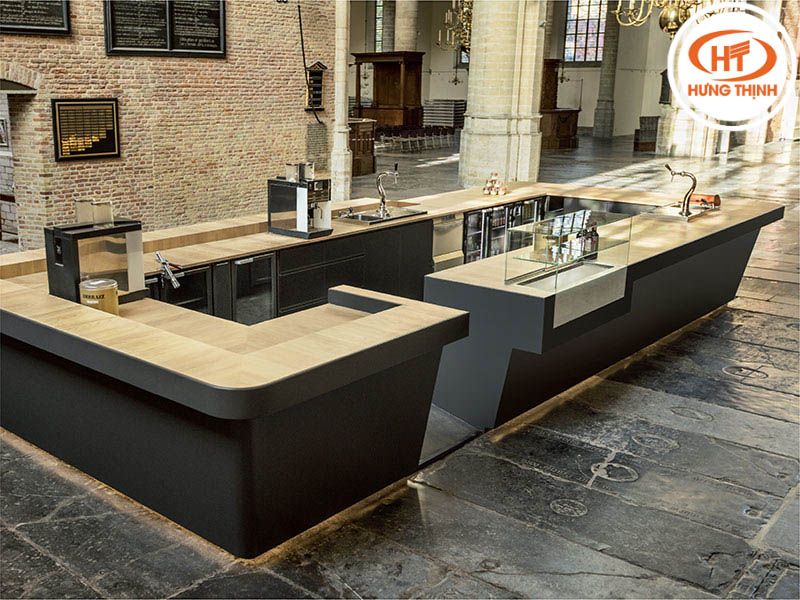 Đá nhân tạo ốp quầy bar