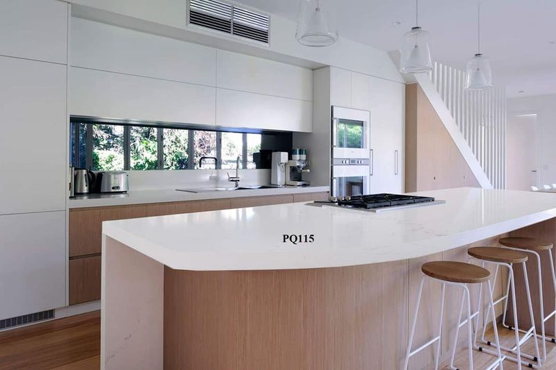 Mẫu quầy bar bằng đá granite