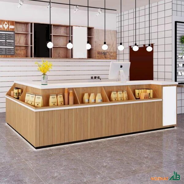 Quầy bar L hiện đại giá rẻ